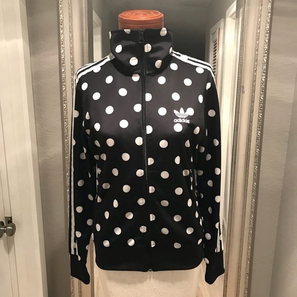 adidas polka dot jacket